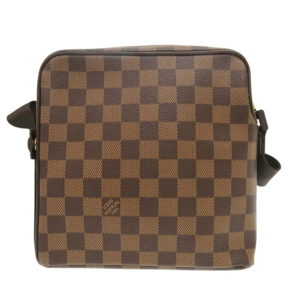 LOUIS VUITTON Brown Damier Canvas Shoulder Bag